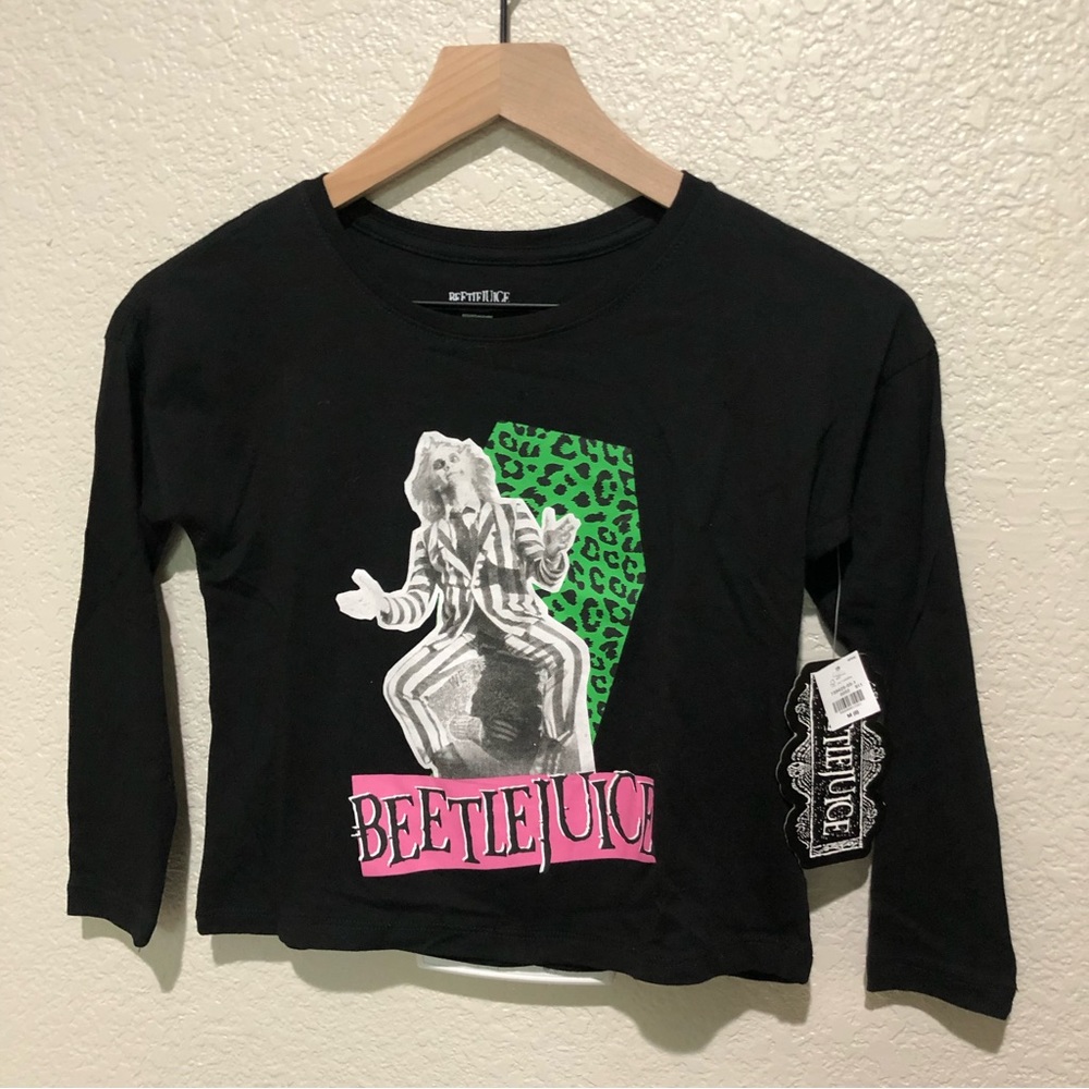 NWT Beetlejuice Movie Graphic Tshirt - Women's XXS or Kids Medium - Old Navy